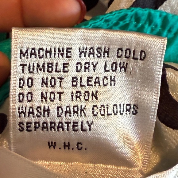 Vtg Casual Isle  Animal Print Jacket with Green Accents size M - Picture 5 of 16